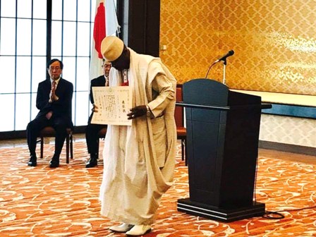 Distinction honorifique: Le Japon décore l’ambassadeur Rufin Zomahoun pour son leadership