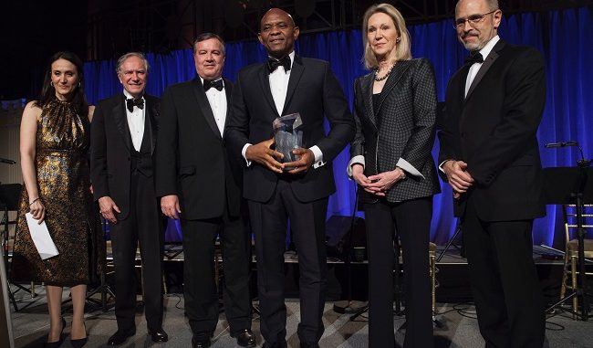 Le BCIU honore Tony O. Elumelu avec le prix mondial ‘Dwight D. Eisenhower’ de l’entreprenariat