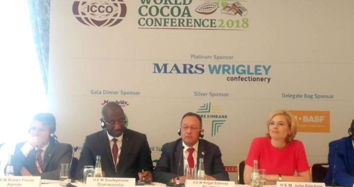Côte d’Ivoire – 4ème conférence mondiale sur le cacao: la déclaration du Ministre Souleymane Diarrassouba