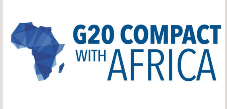 Conférence sur le partenariat G20-Afrique en Allemagne Patrice Talon, l’hôte de Angela Merkel ce lundi