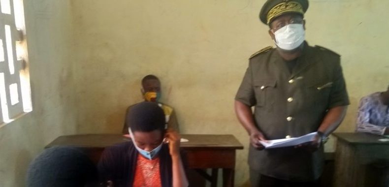 Examen du Bepc dans le Mono: Le préfet s’assure des mesures sanitaires contre le coronavirus