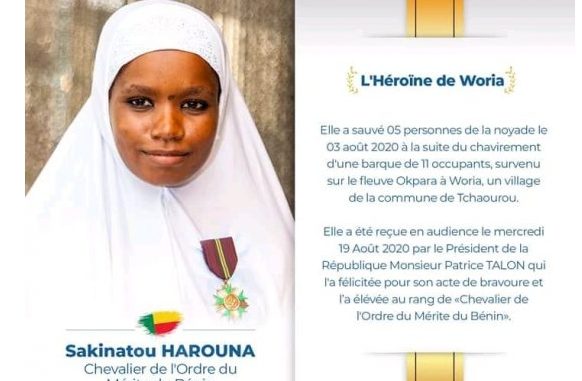 Personnalité révélée en 2020 : Sakinatou Harouna, femme de l’année
