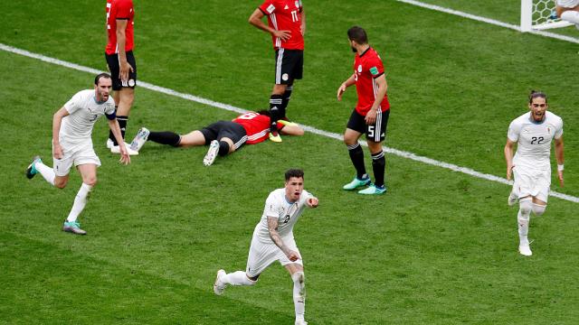 Coupe du Monde Russie 2018 : Uruguay s’impose à la dernière minute face à l’Egypte
