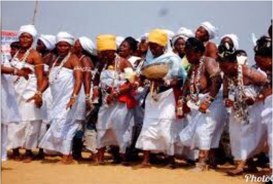 Célébration de la fête des religions endogènes Des descendants afro-américains au Bénin le 10 janvier
