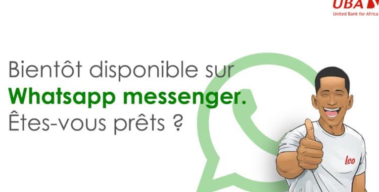 Léo de UBA bientôt disponible sur WhatsApp au Bénin