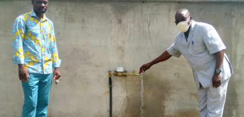 Lutte contre le coronavirus dans le Mono-Couffo: La fourniture d’eau potable rétablie dans plusieurs écoles