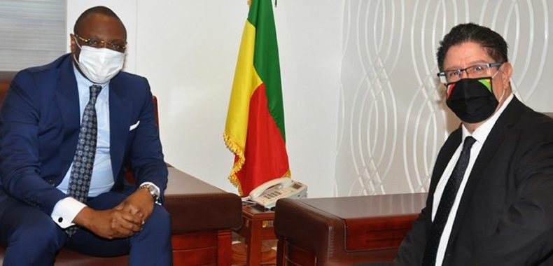 Coopération franco-Béninoise: L’ambassadeur Marc Vizy échange avec Alain Orounla