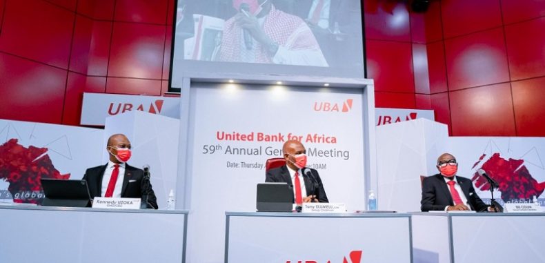 Assemblée Générale des Actionnaires : UBA est bien lancée pour tirer parti de la relance économique en 2021, déclare M. Elumelu