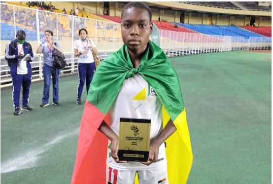 Fin du championnat scolaire d’Afrique U16: Une Béninoise sacrée meilleure buteuse de la compétition
