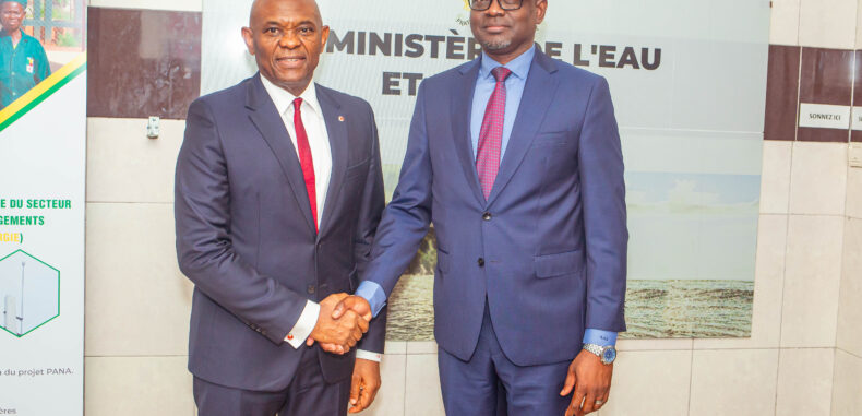 En visite de courtoisie au Bénin Tony Elumelu échangent avec les ministres Wadagni et Sédiou Adambi